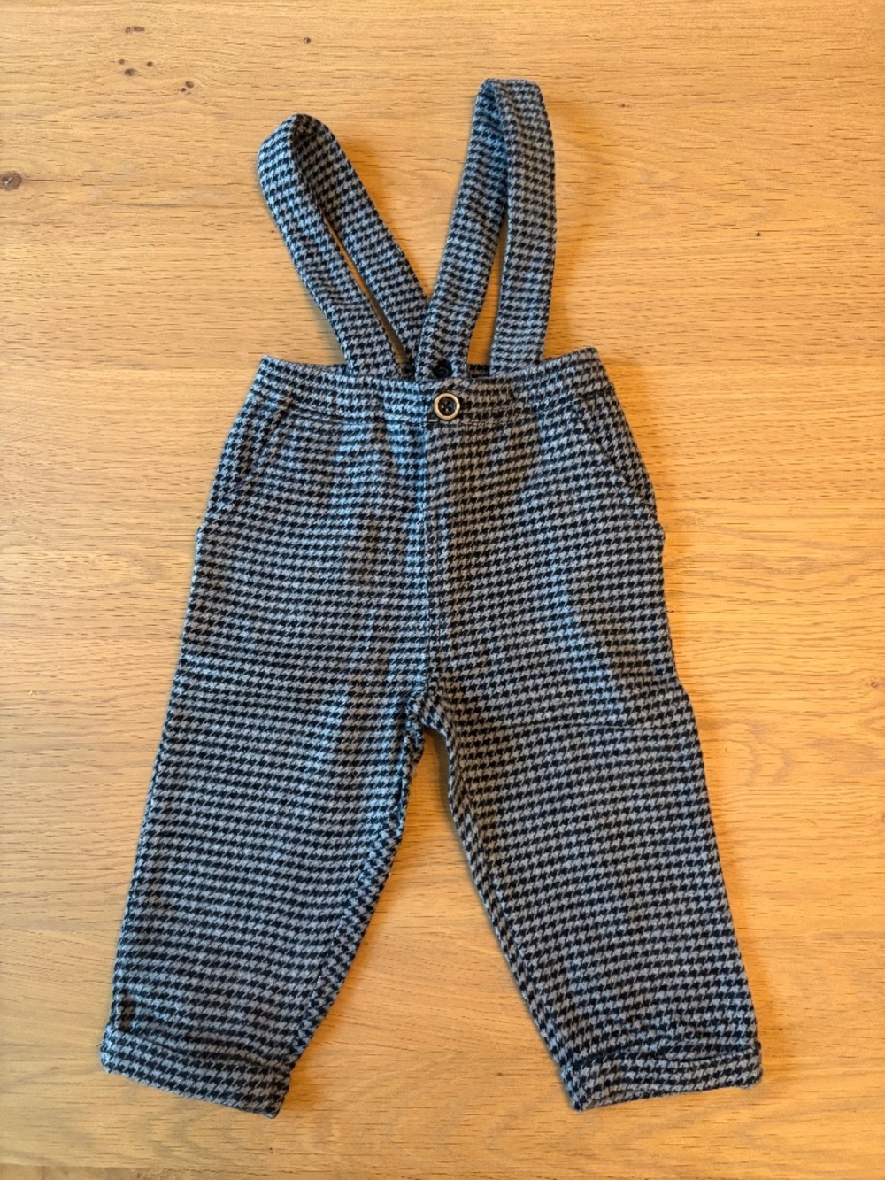 Kendi Baby Pants with suspenders